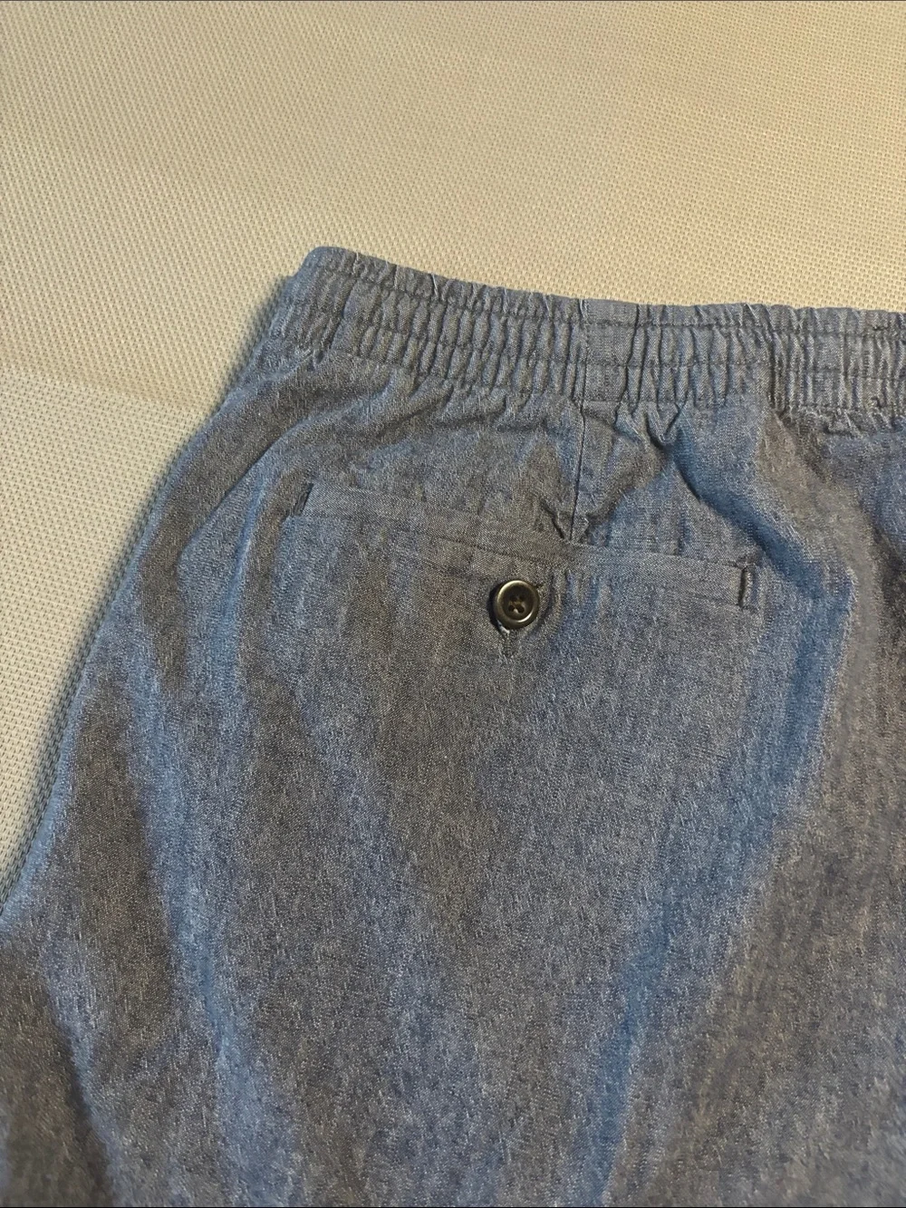 J. Crew Light Chambray Shorts - Light Blue sz L EUC